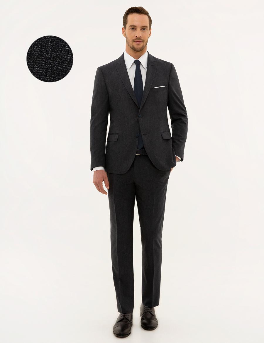 Lacivert Slim Fit Takım Elbise