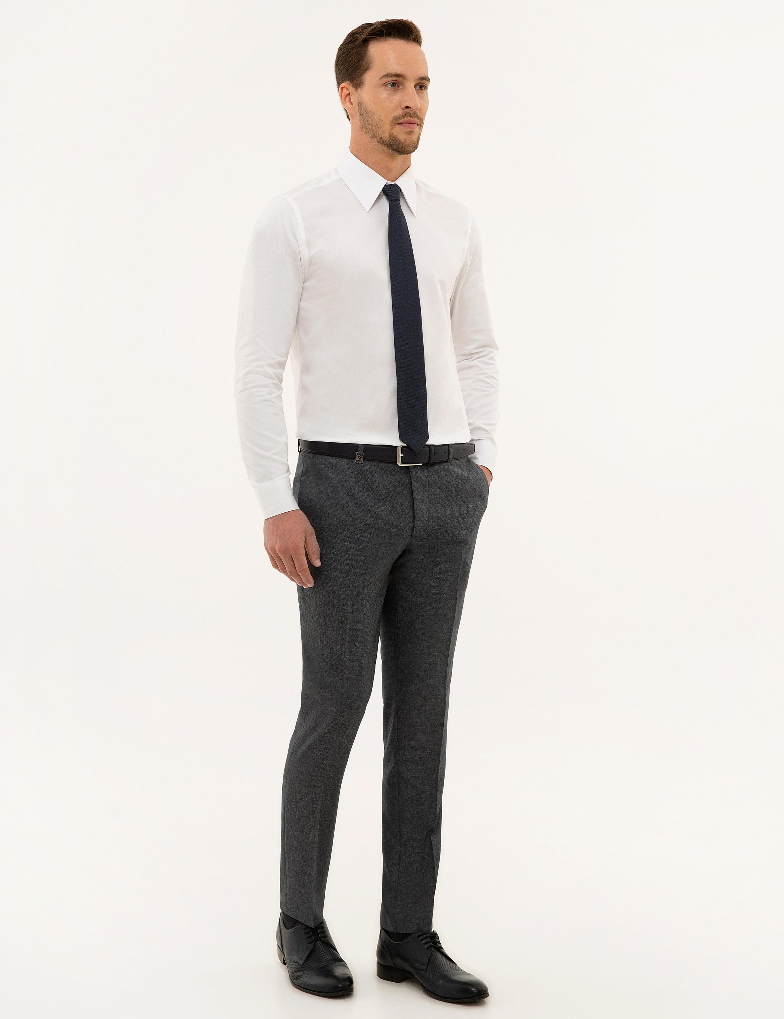 Lacivert Ex. Slim Fit Kumaş Pantolon