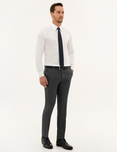 Lacivert Ex. Slim Fit Kumaş Pantolon - 50229916044