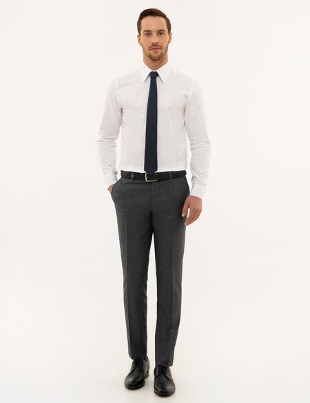 Lacivert Ex. Slim Fit Kumaş Pantolon - 50229916044