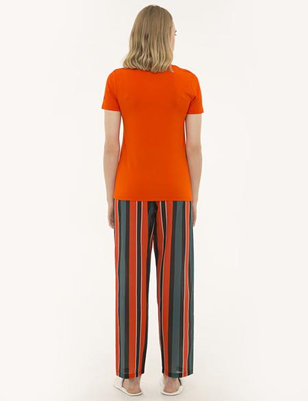 Turuncu Pijama Takımı - 50234436001