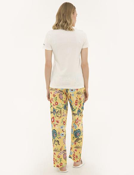 Ekru Pijama Takım - 50234442002