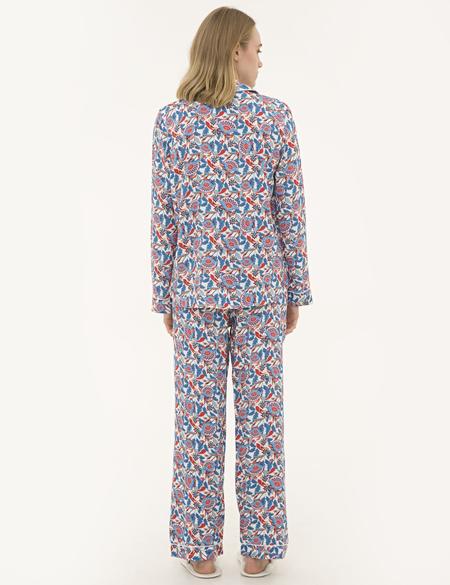 Mavi Pijama Takımı - 50234473001