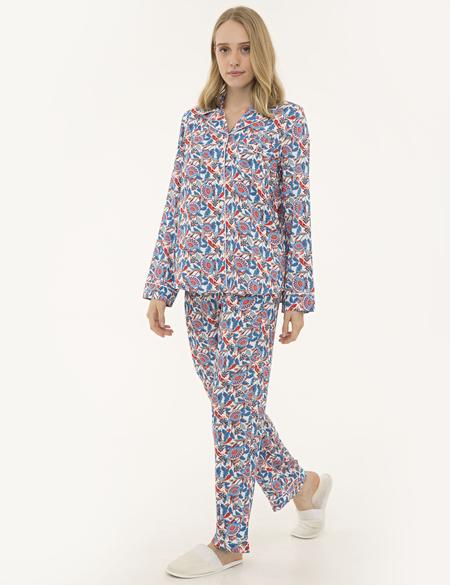 Mavi Pijama Takımı - 50234473001