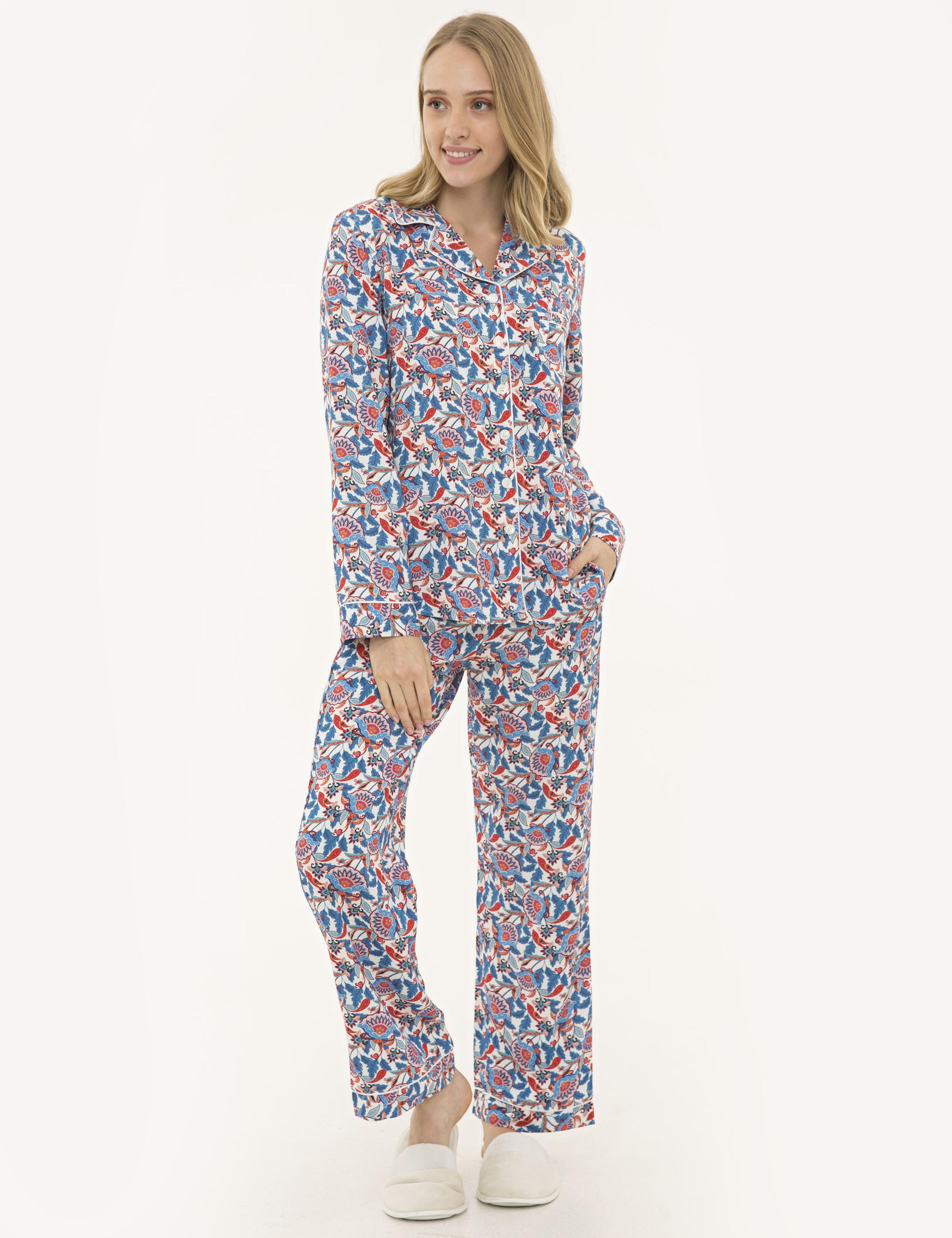 Mavi Pijama Takımı