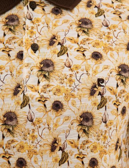 Kahverengi Slim Fit Polo Yaka Tişört - 50220894020