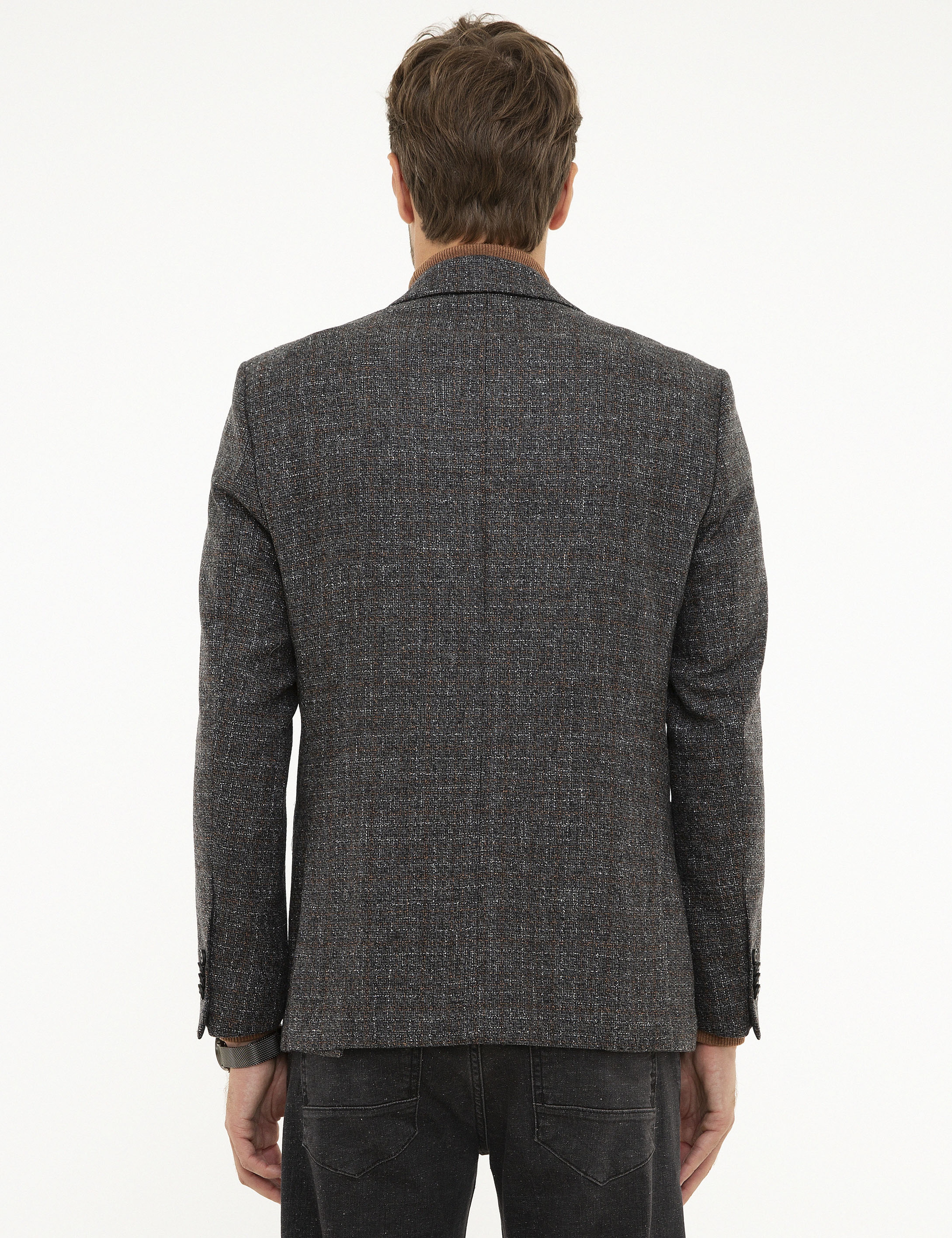 Füme Slim Fit Ceket - Image 4