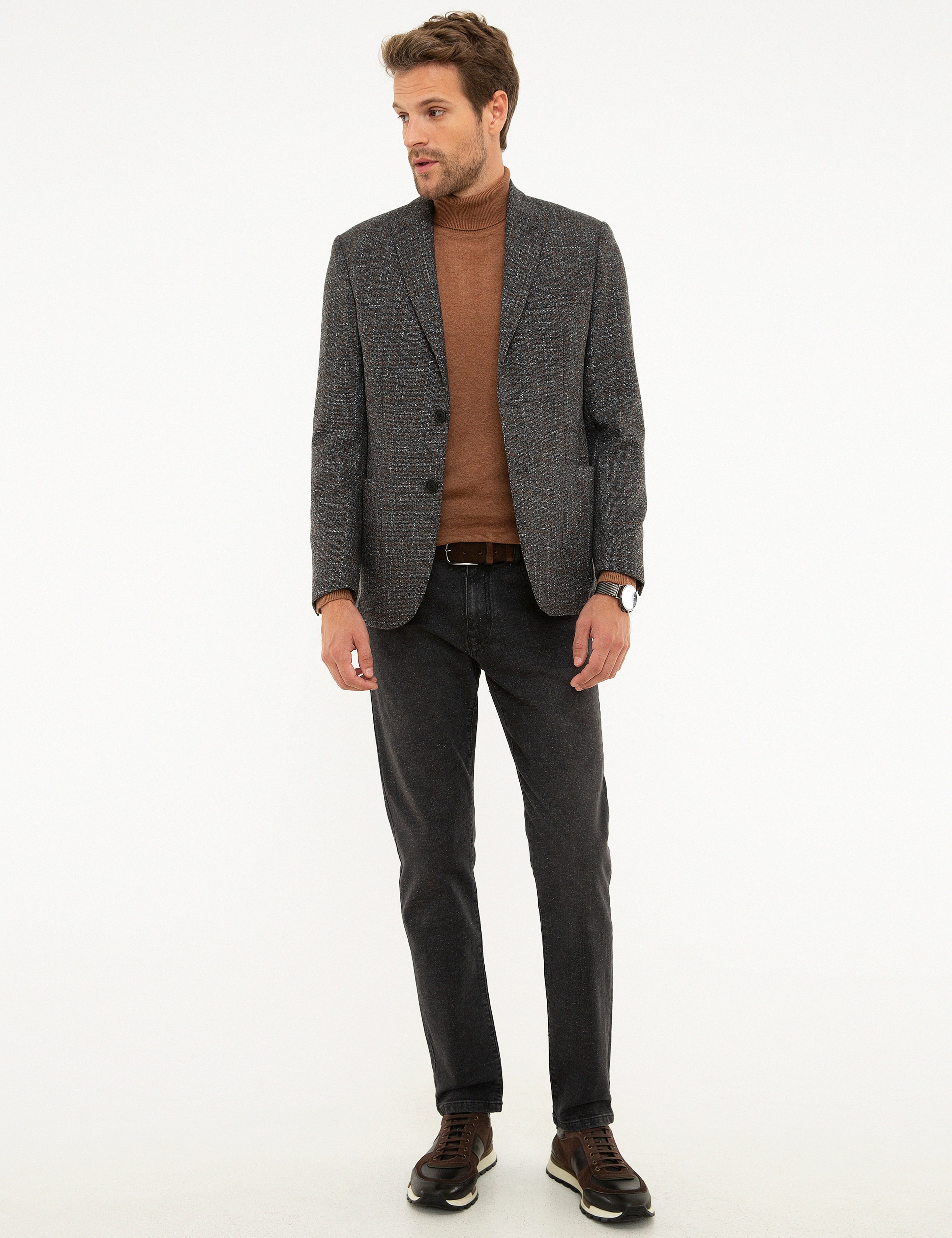 Füme Slim Fit Ceket - Image 5