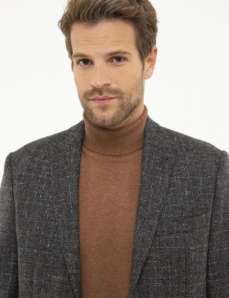 Füme Slim Fit Ceket - 50208104014