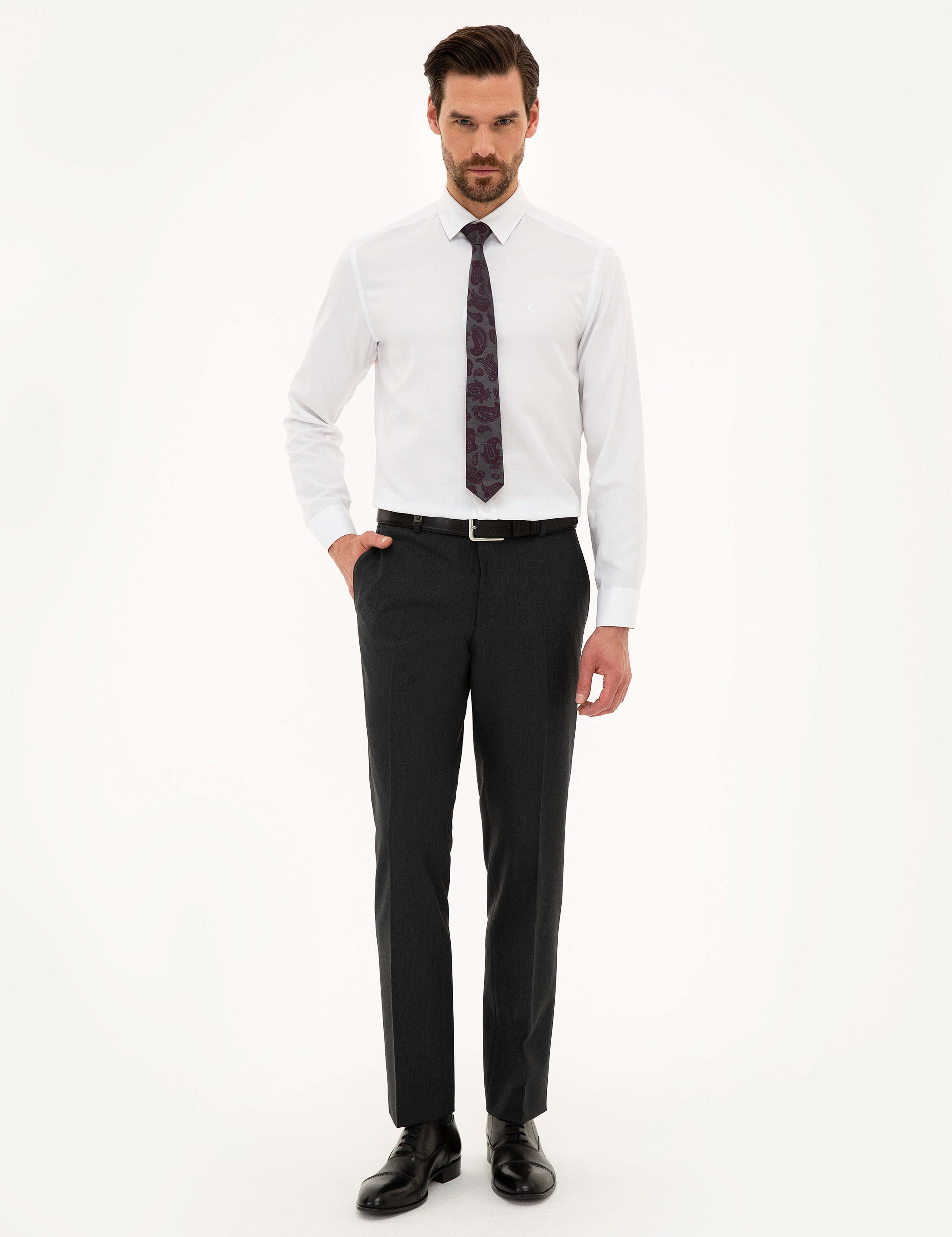 Füme Slim Fit Pantolon - Image 1