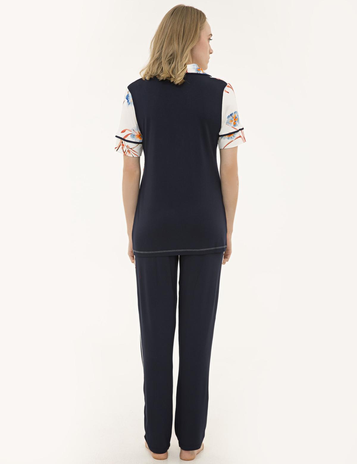 Ekru Pijama Takım - 50234453001