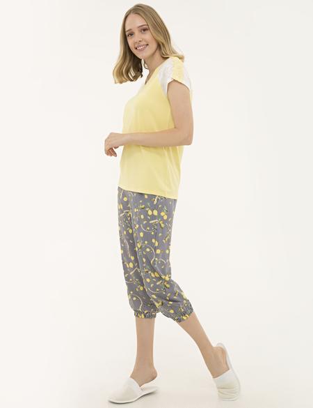 Sarı Pijama Takımı - 50234478001