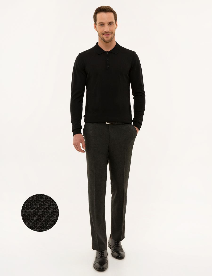 Siyah Slim Fit Pantolon