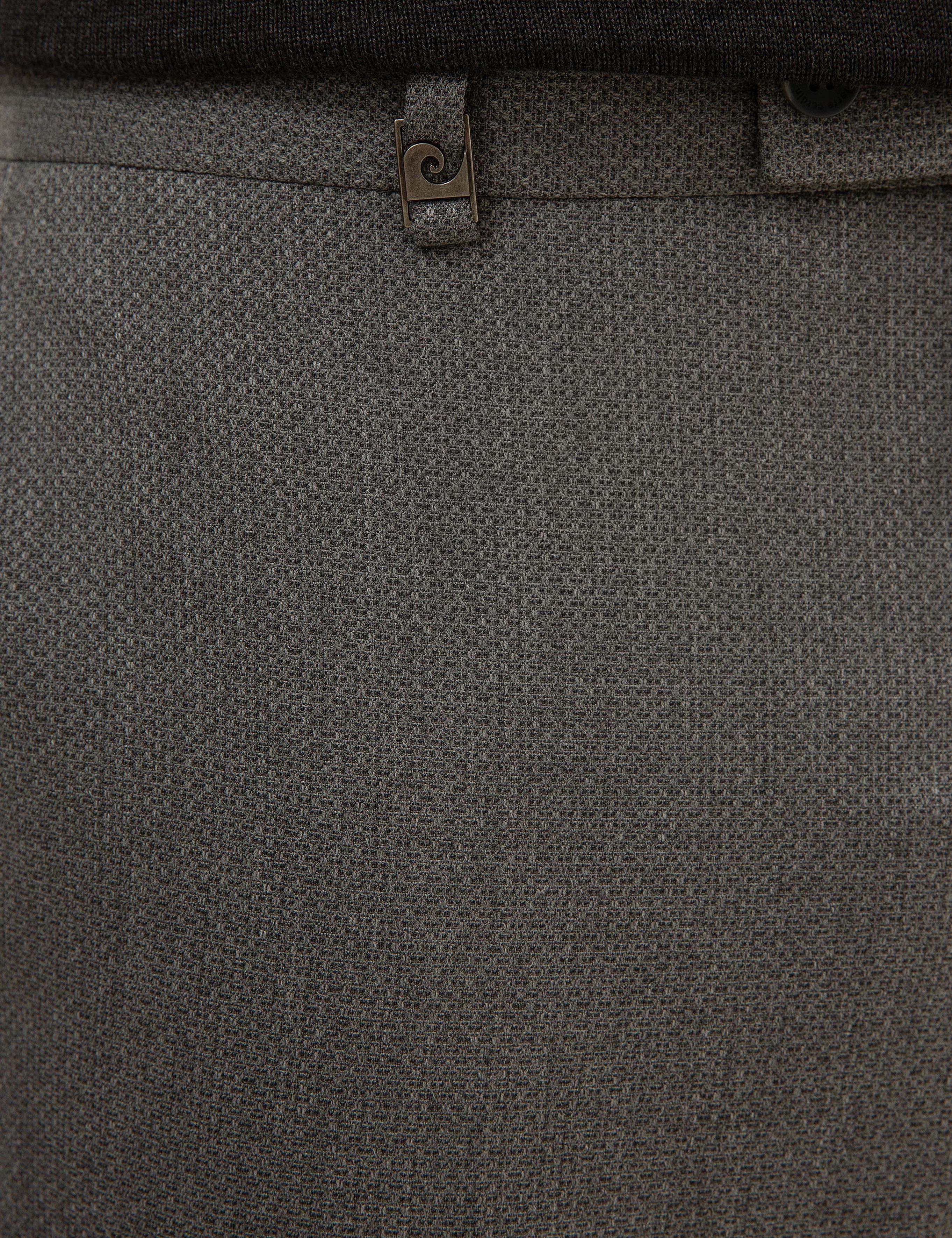 Gri Slim Fit Pantolon