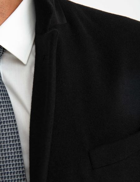 Siyah Regular Fit Palto - 50196136004