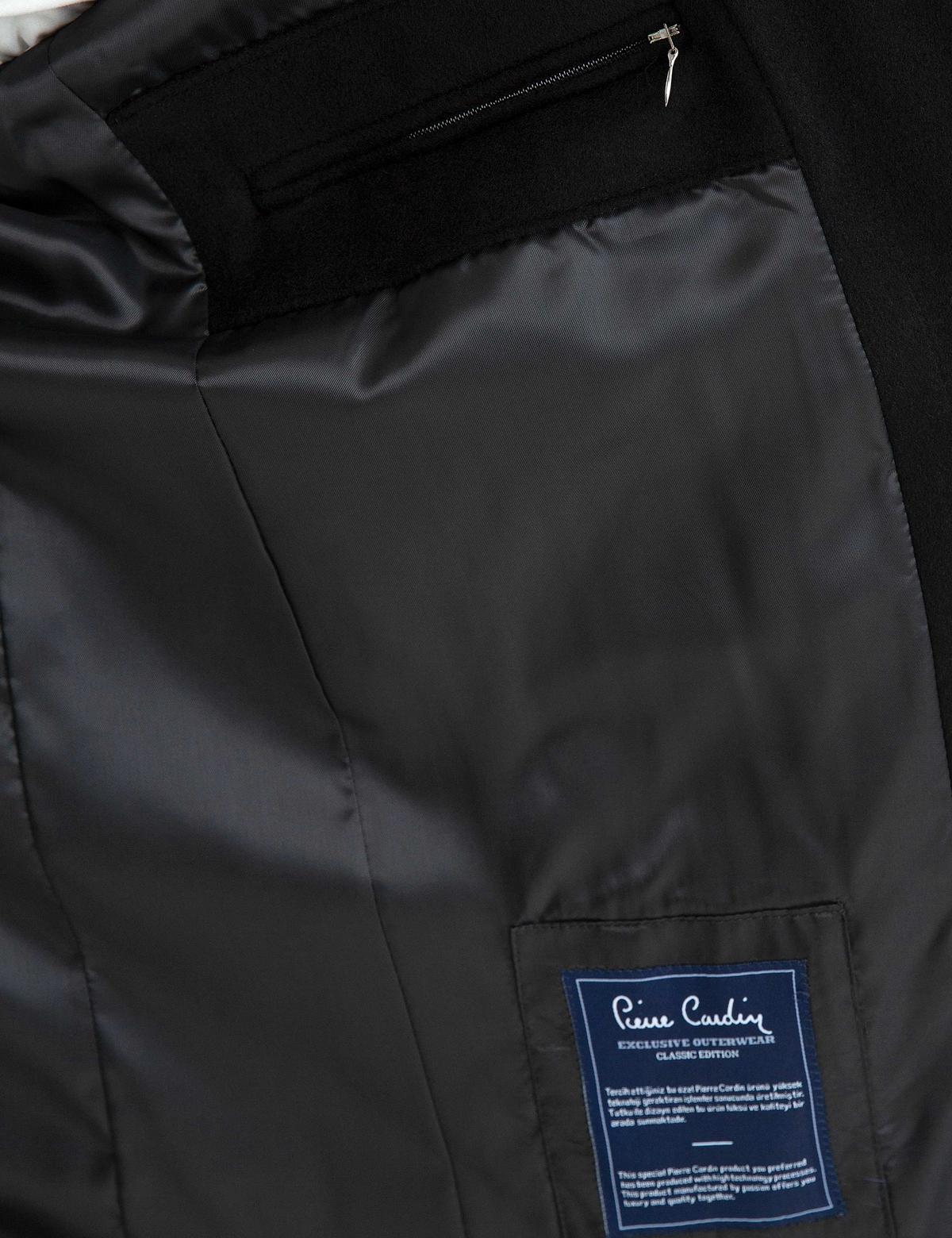 Siyah Regular Fit Palto - 50196136004