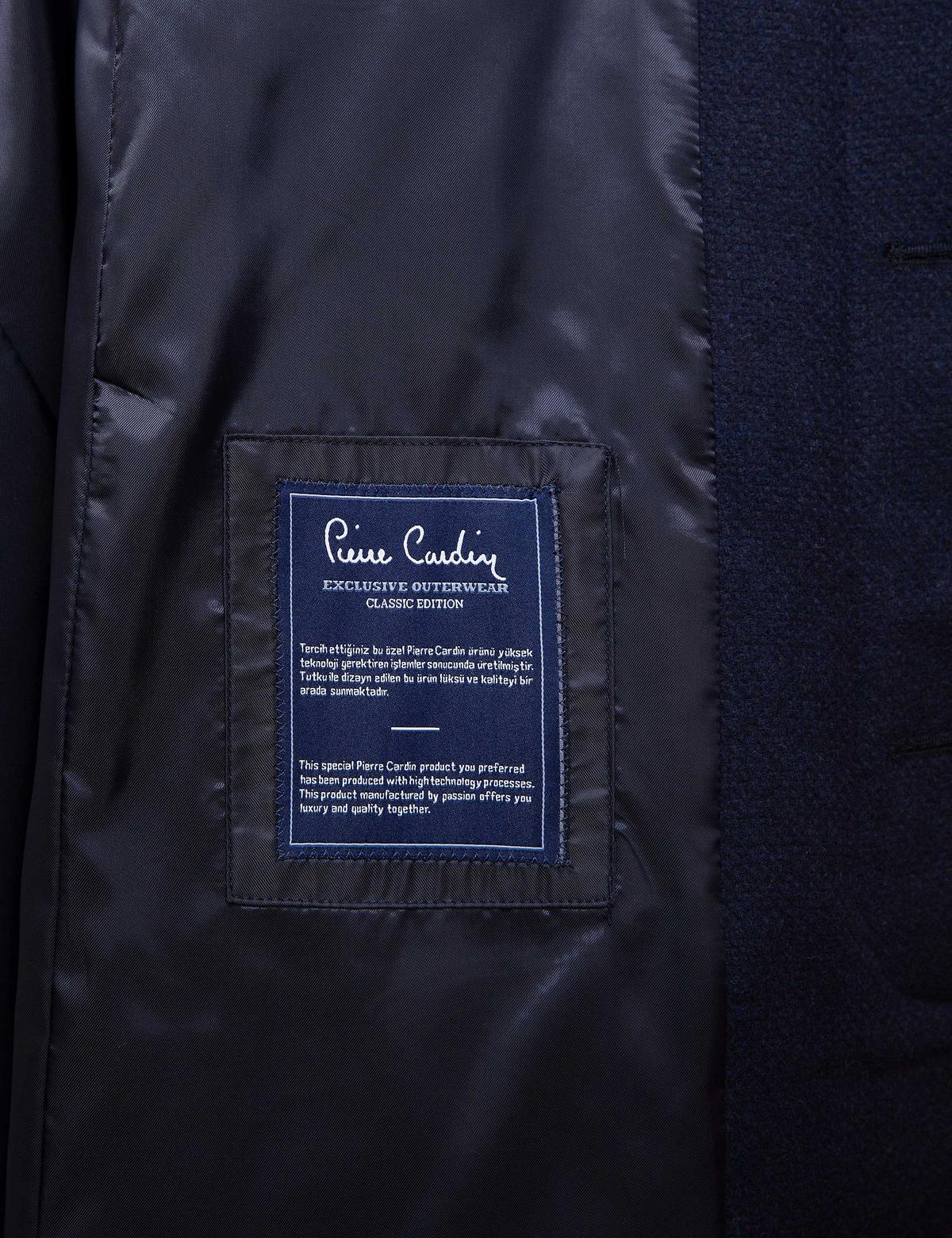 Lacivert Slim Fit Palto - 50210267016