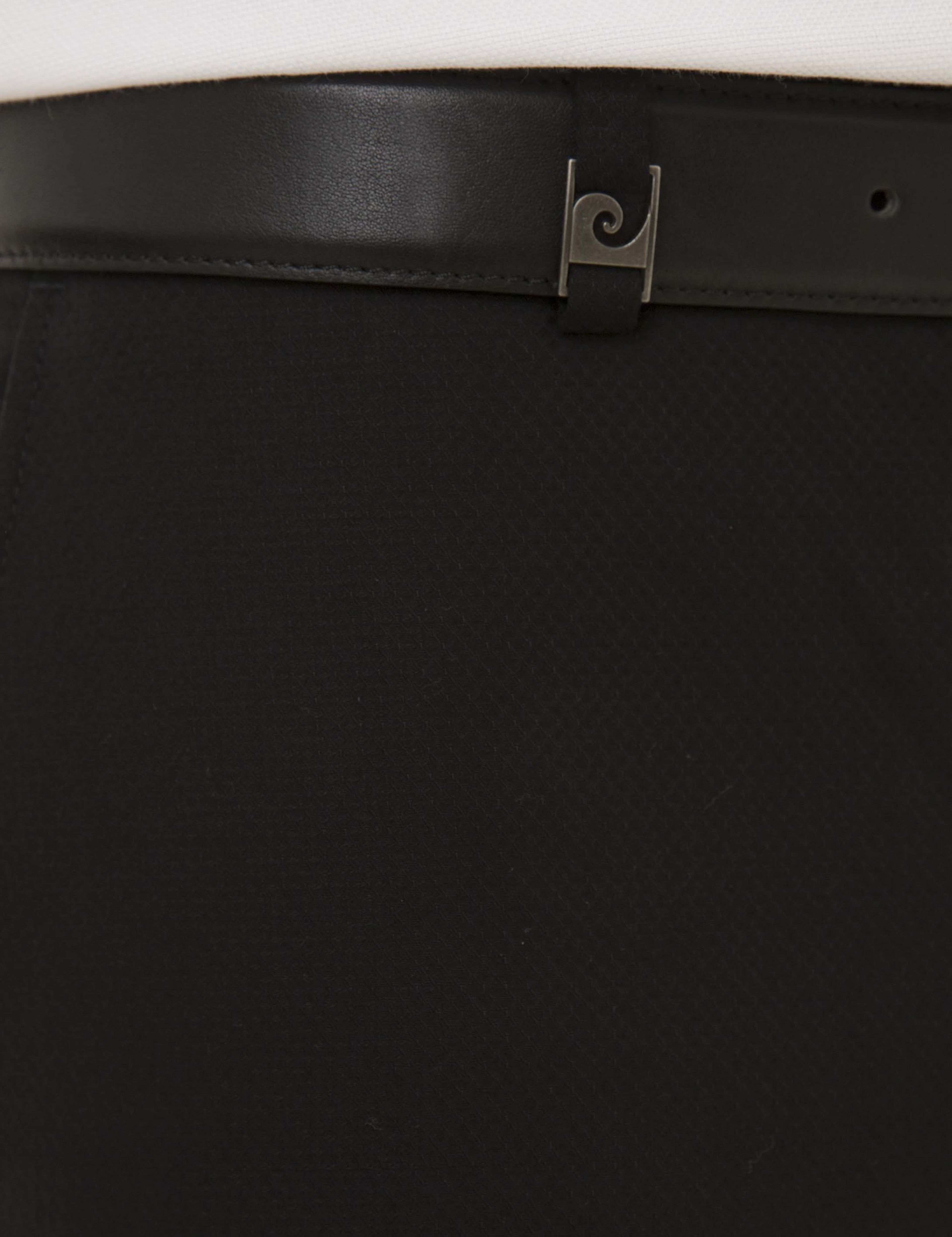 Siyah Ekstra Slim Fit Pantolon - Image 4