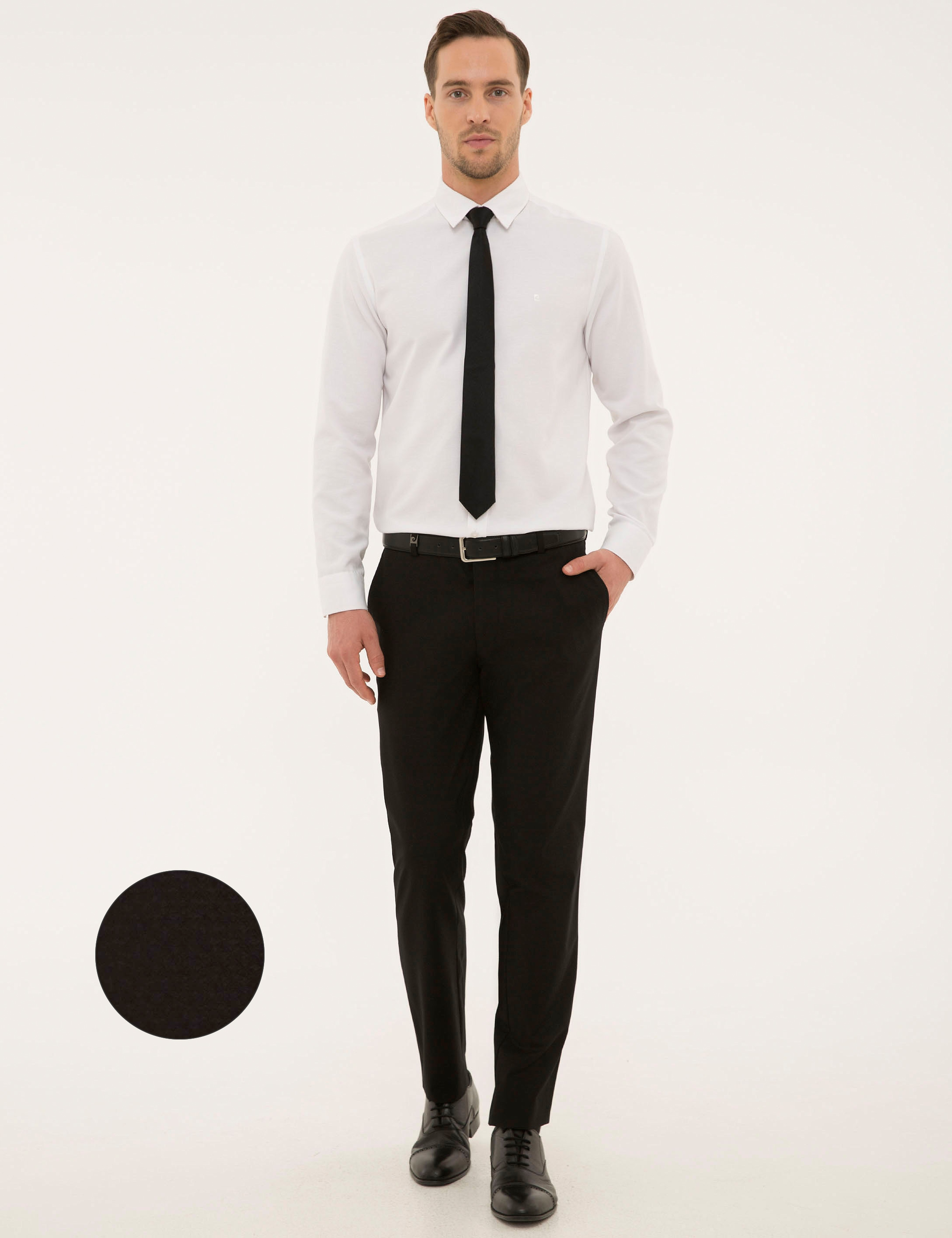 Siyah Ekstra Slim Fit Pantolon