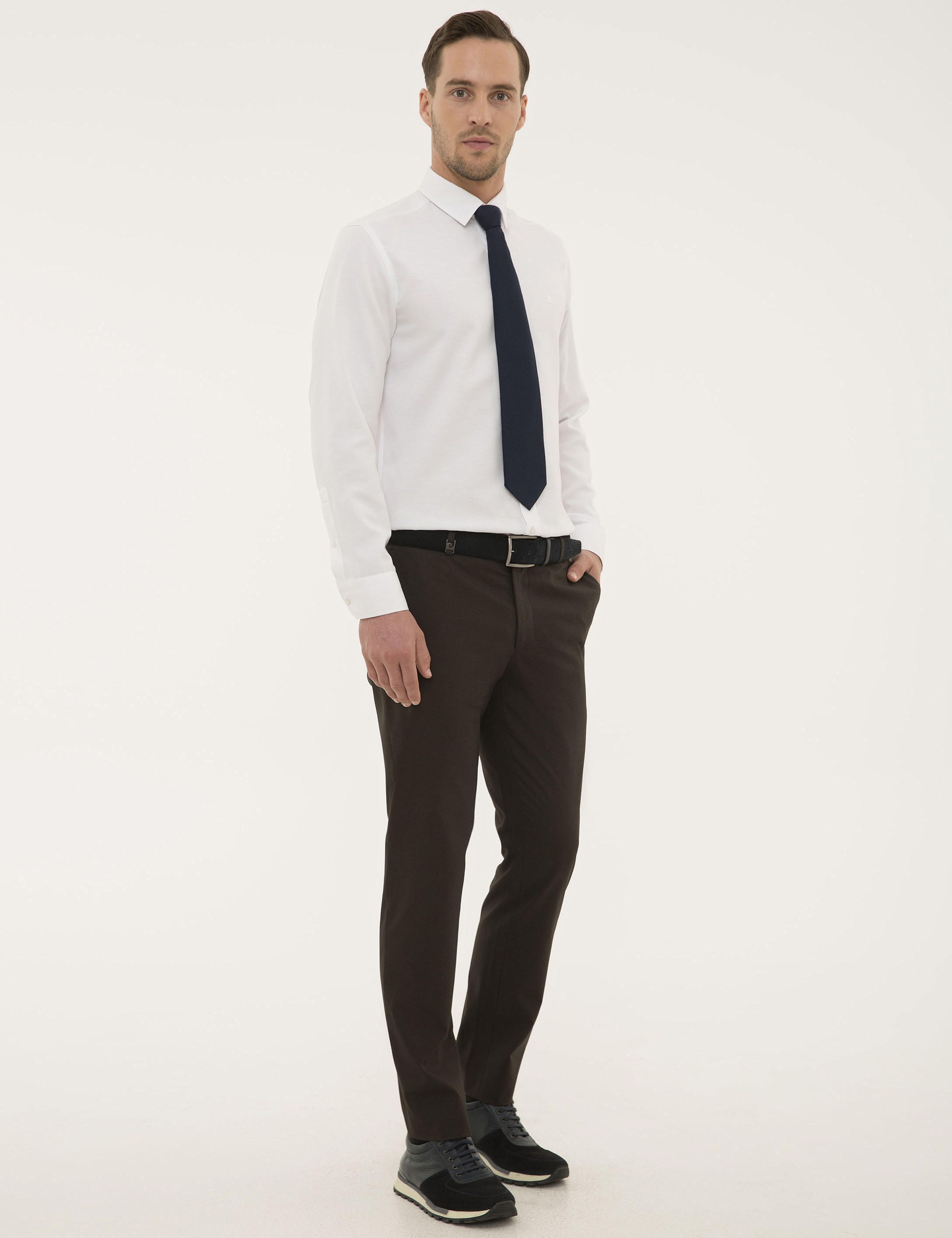 Füme Ex. Slim Fit Kumaş Pantolon