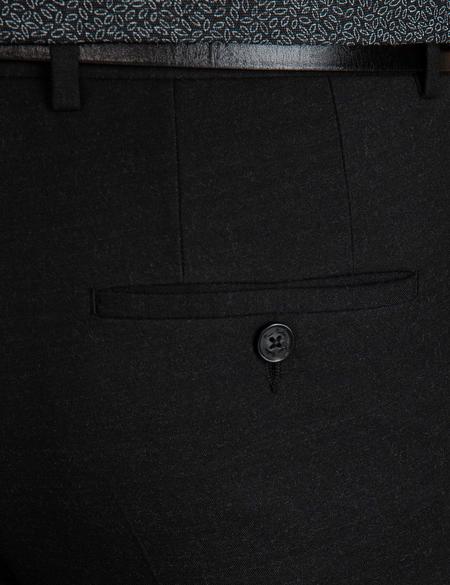 Siyah Slim Fit Pantolon - 50193021002