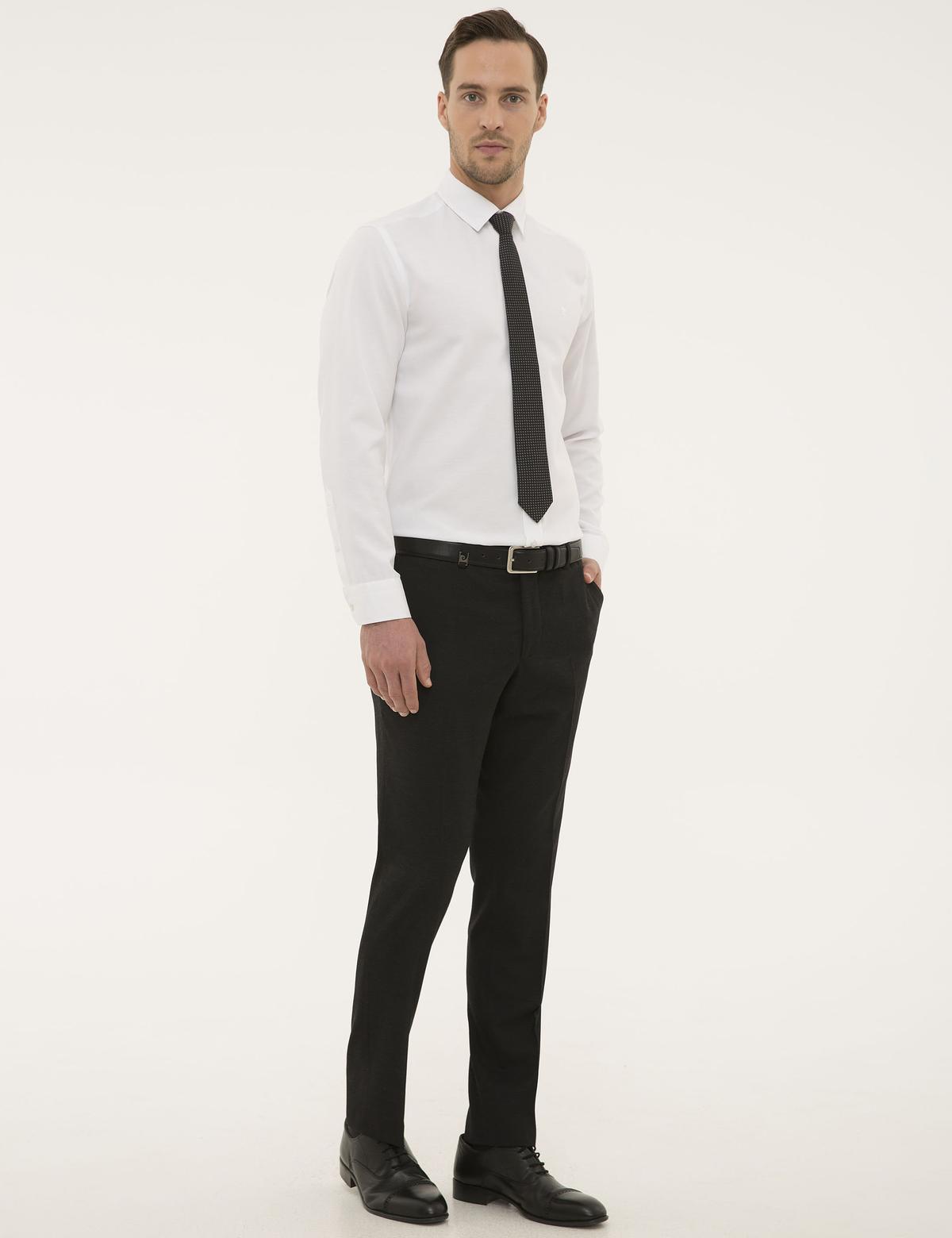 Siyah Slim Fit Pantolon - 50193021002