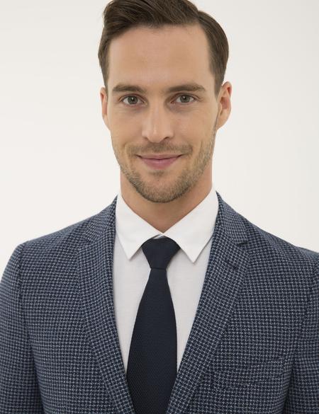 Lacivert Ekstra Slim Fit Ceket - 50197678008