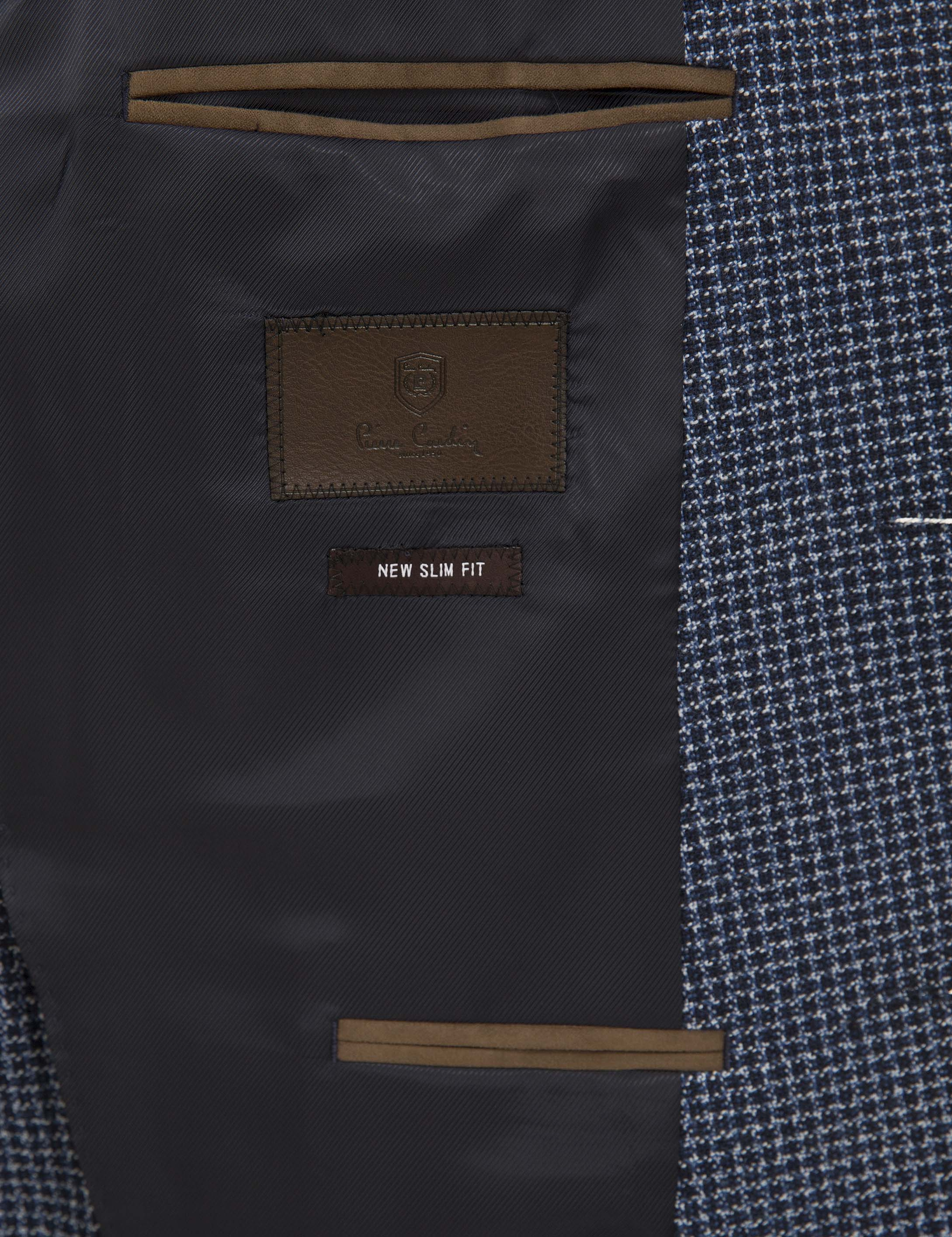 Lacivert Ekstra Slim Fit Ceket - Image 6