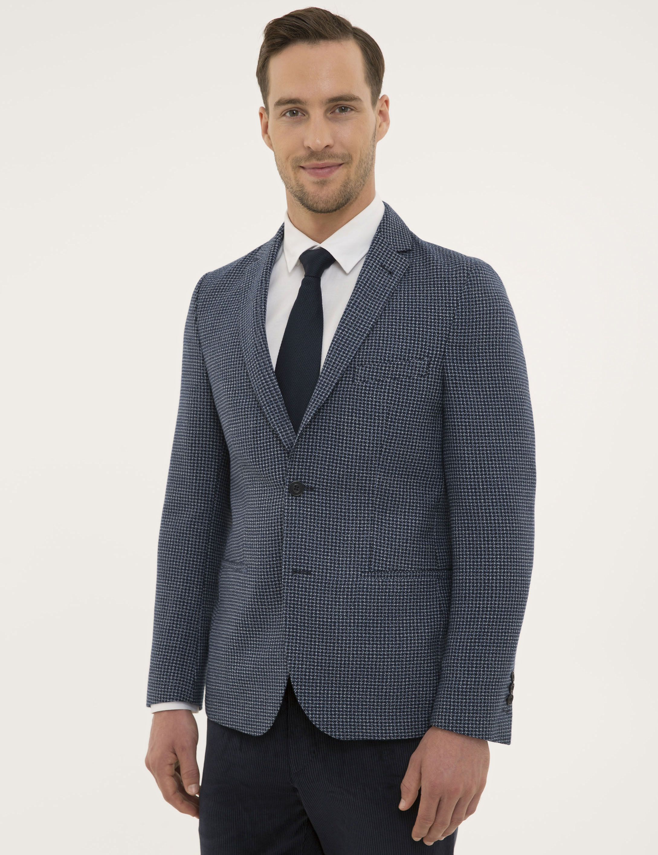 Lacivert Ekstra Slim Fit Ceket