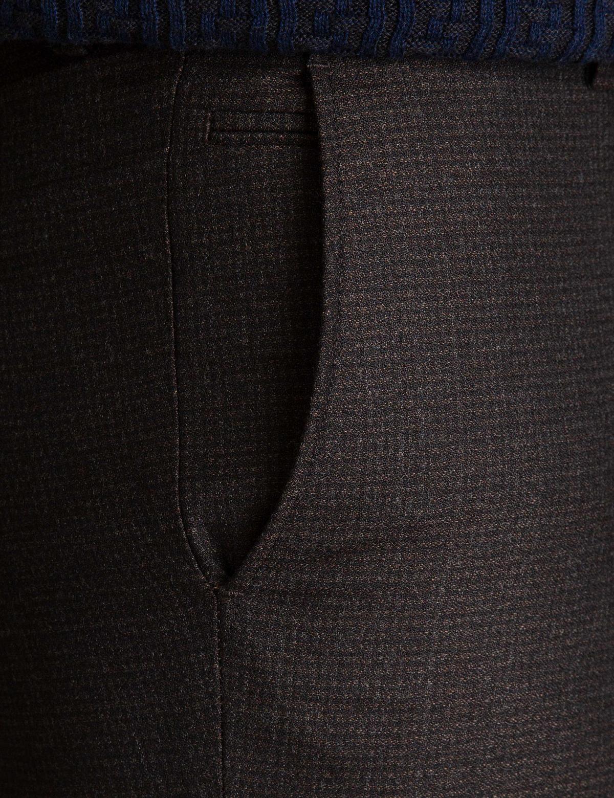 Kahverengi Slim Fit Pantolon - 50194582036