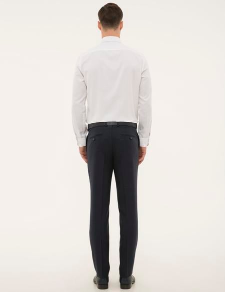 Lacivert Slim Fit Kumaş Pantolon - 50194582024