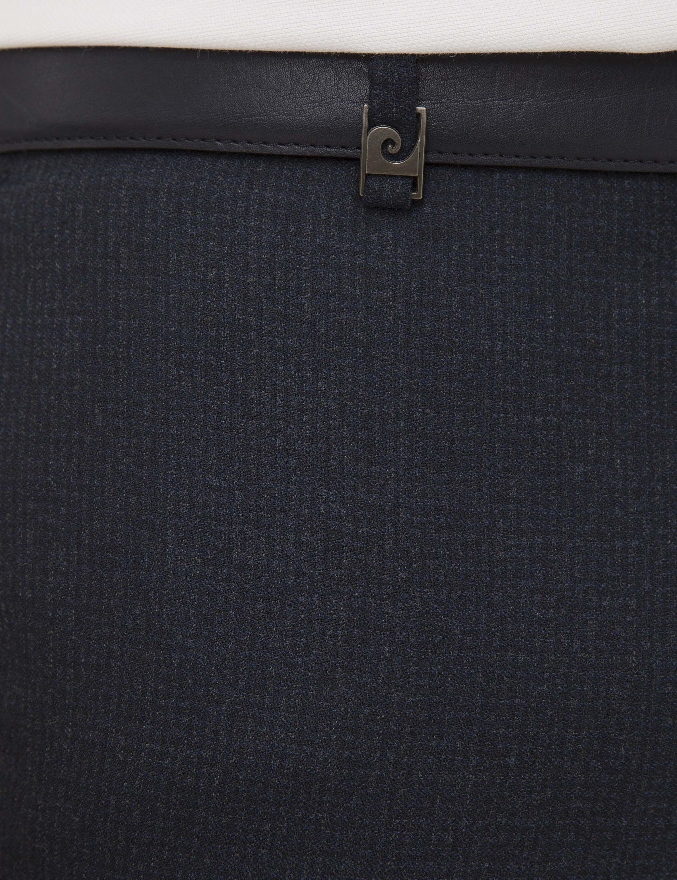 Lacivert Slim Fit Kumaş Pantolon