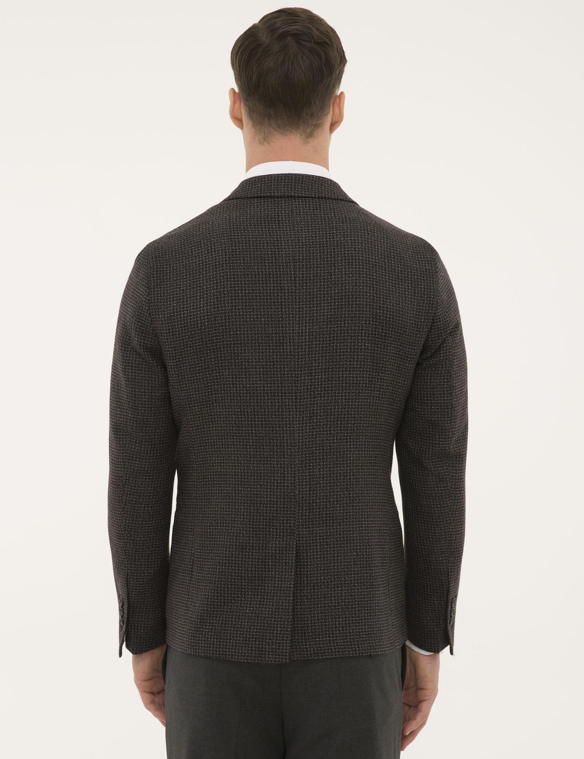 Bordo Ekstra Slim Fit Ceket - 50197678077