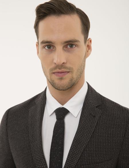 Bordo Ekstra Slim Fit Ceket - 50197678077