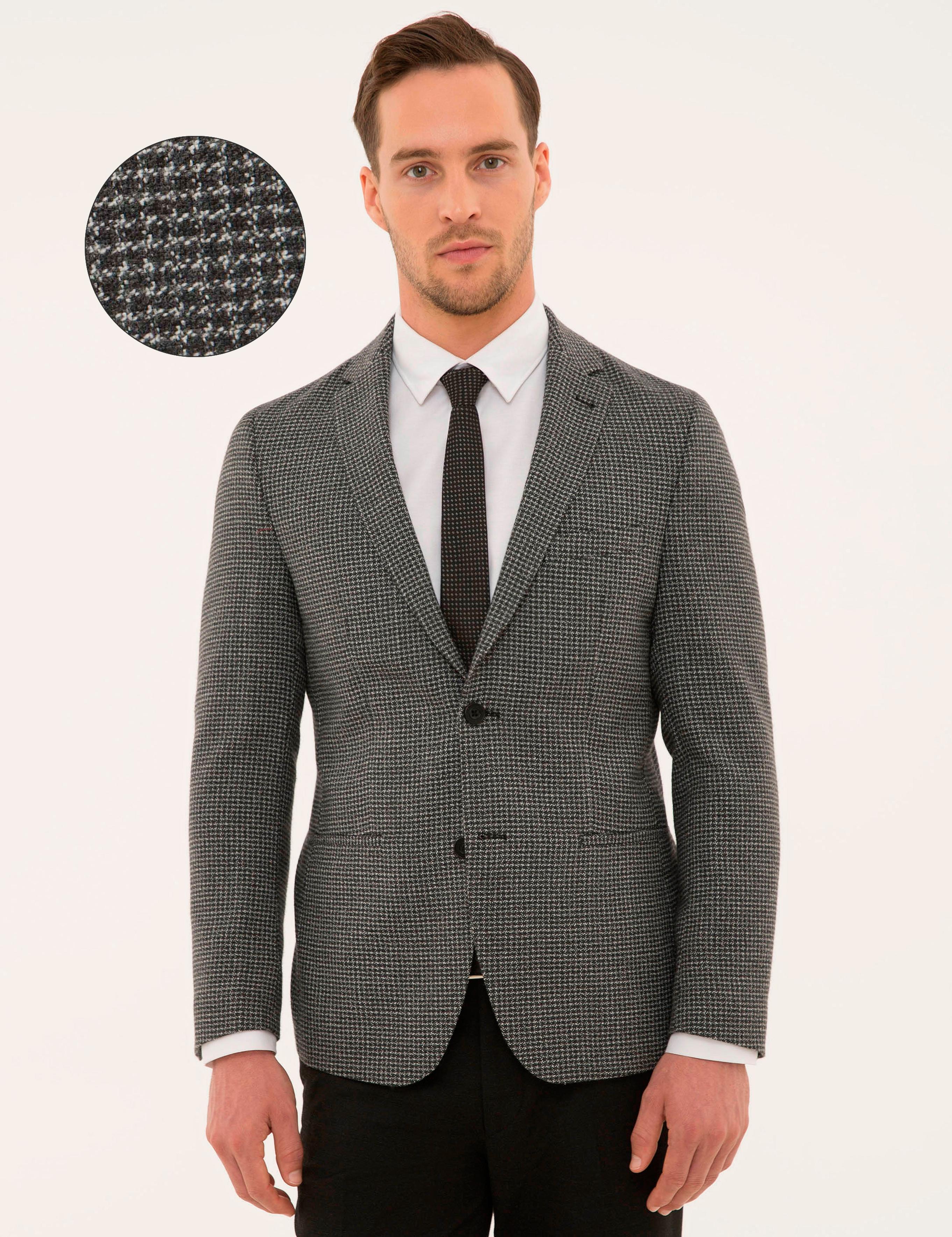 Füme Ekstra Slim Fit Ceket