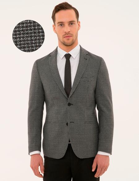 Füme Ekstra Slim Fit Ceket - 50197678035