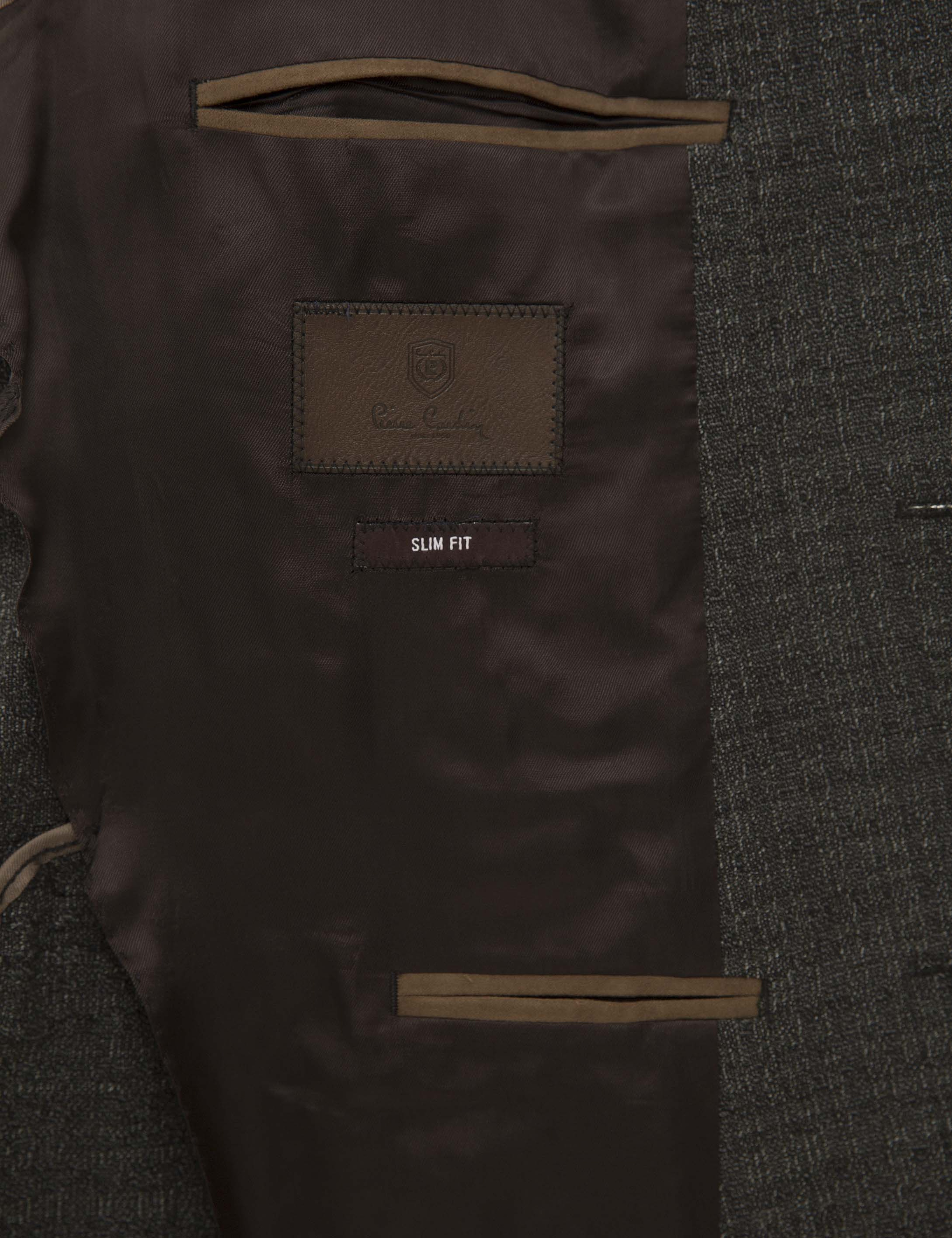 Yeşil Slim Fit Ceket - Image 6
