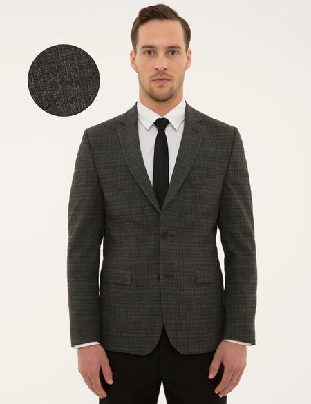 Yeşil Slim Fit Ceket - 50203033035