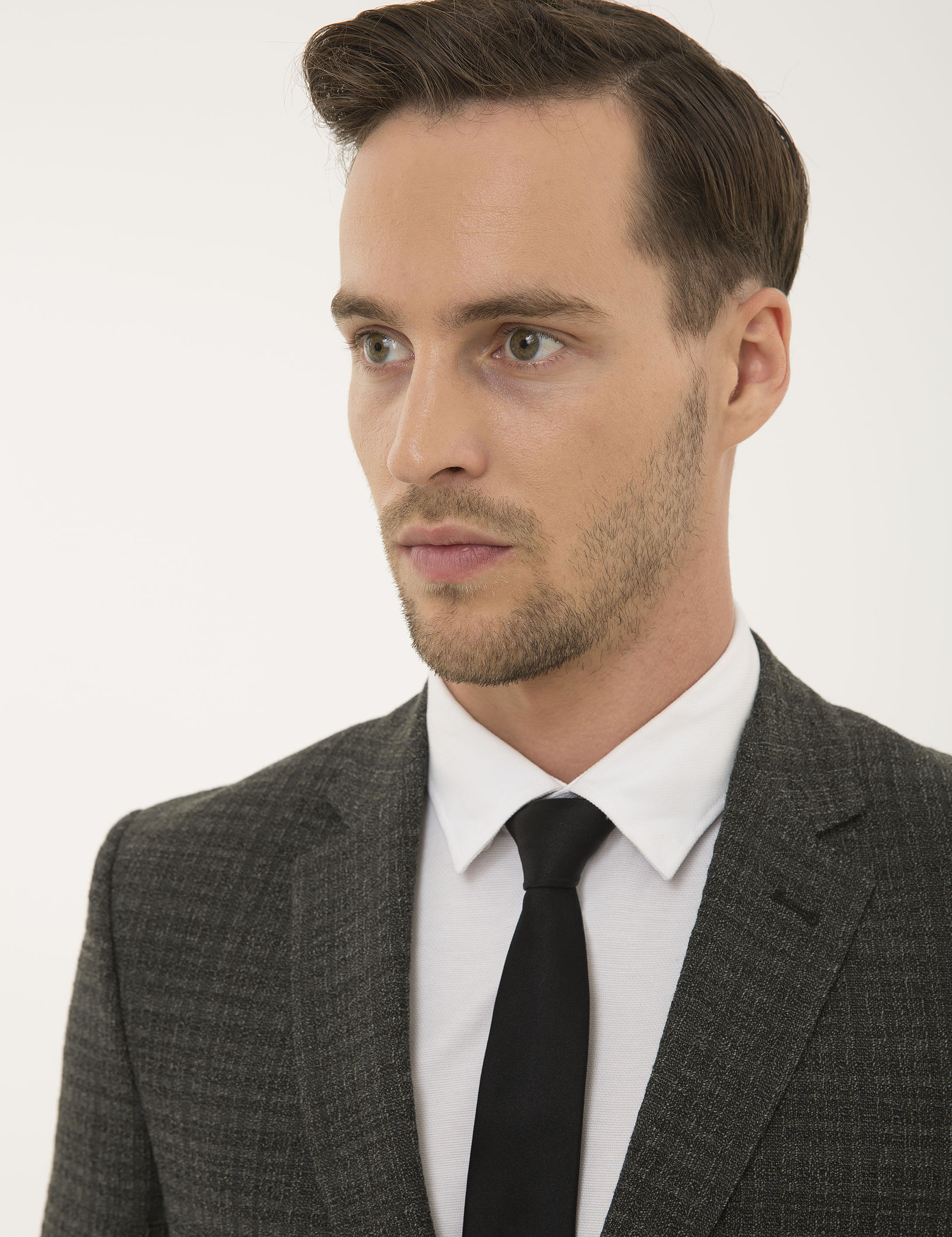 Yeşil Slim Fit Ceket - Image 2
