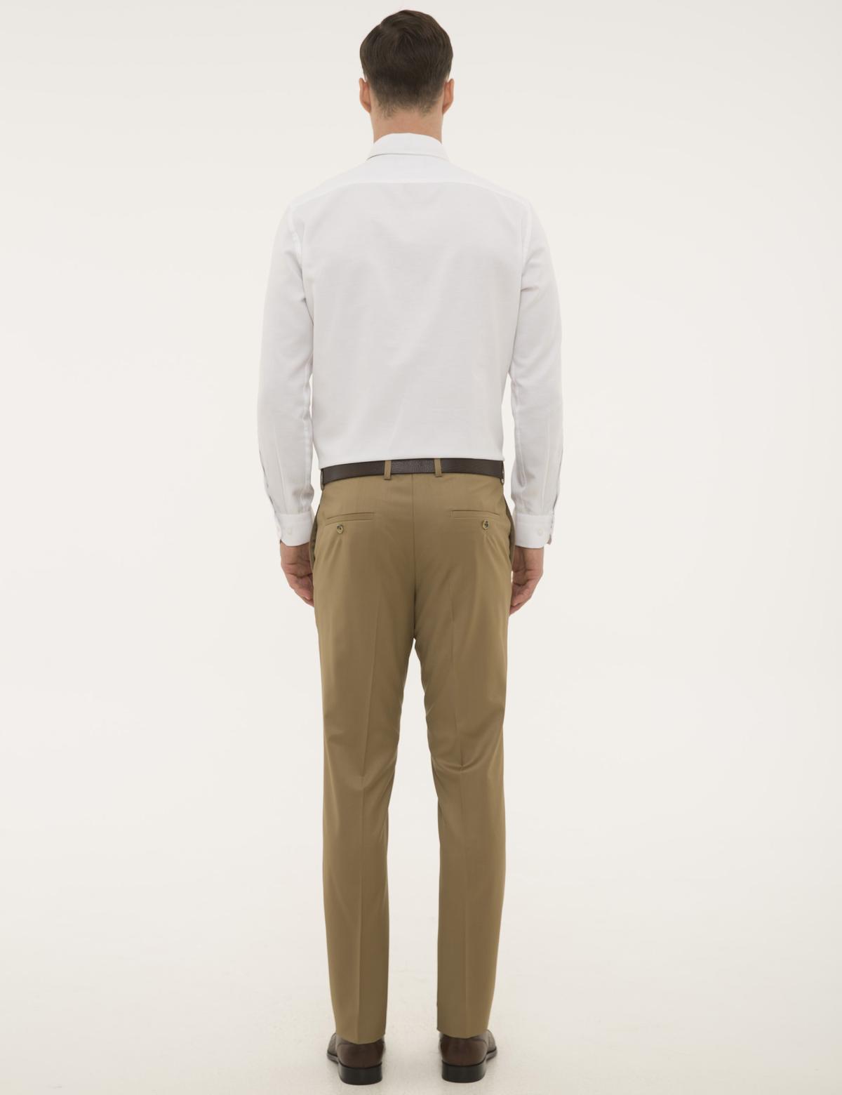 Kahverengi Slim Fit Pantolon - 50208521006