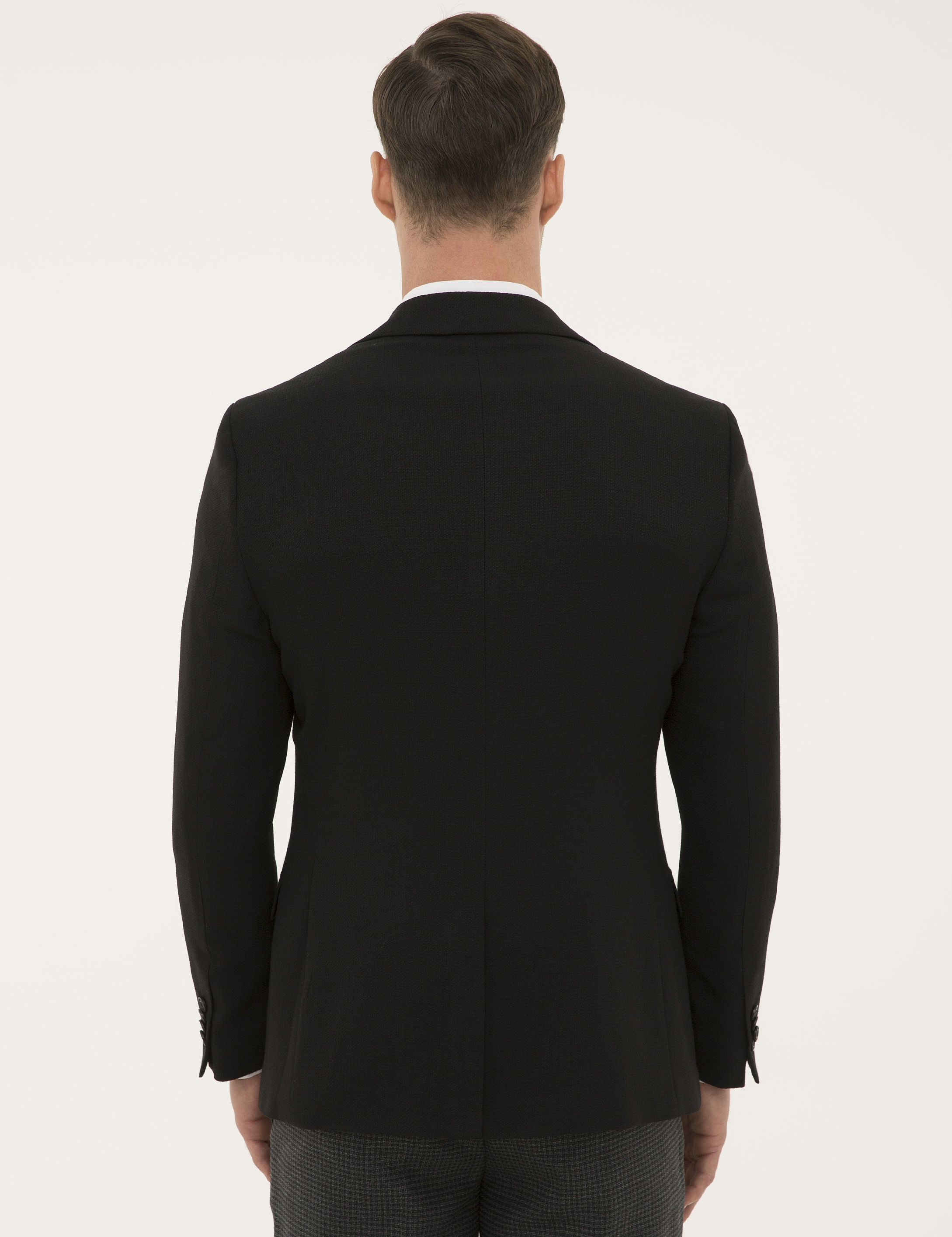 Siyah Slim Fit Ceket