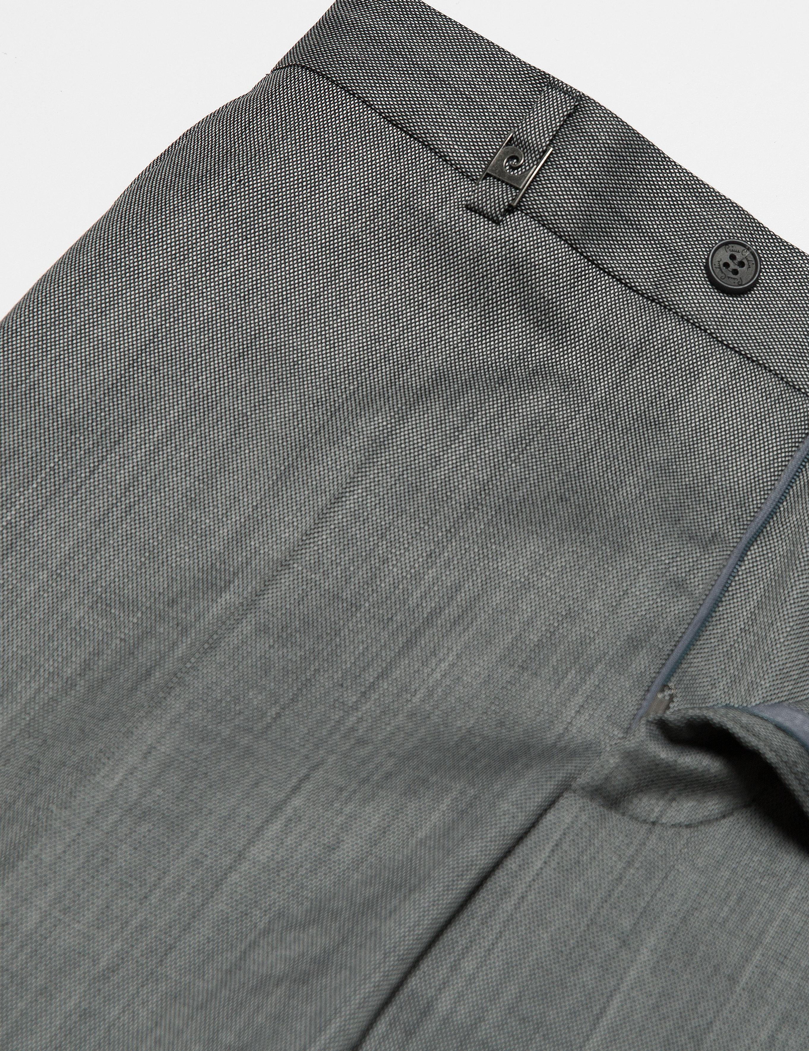 Gri Slim Fit Kumaş Pantolon