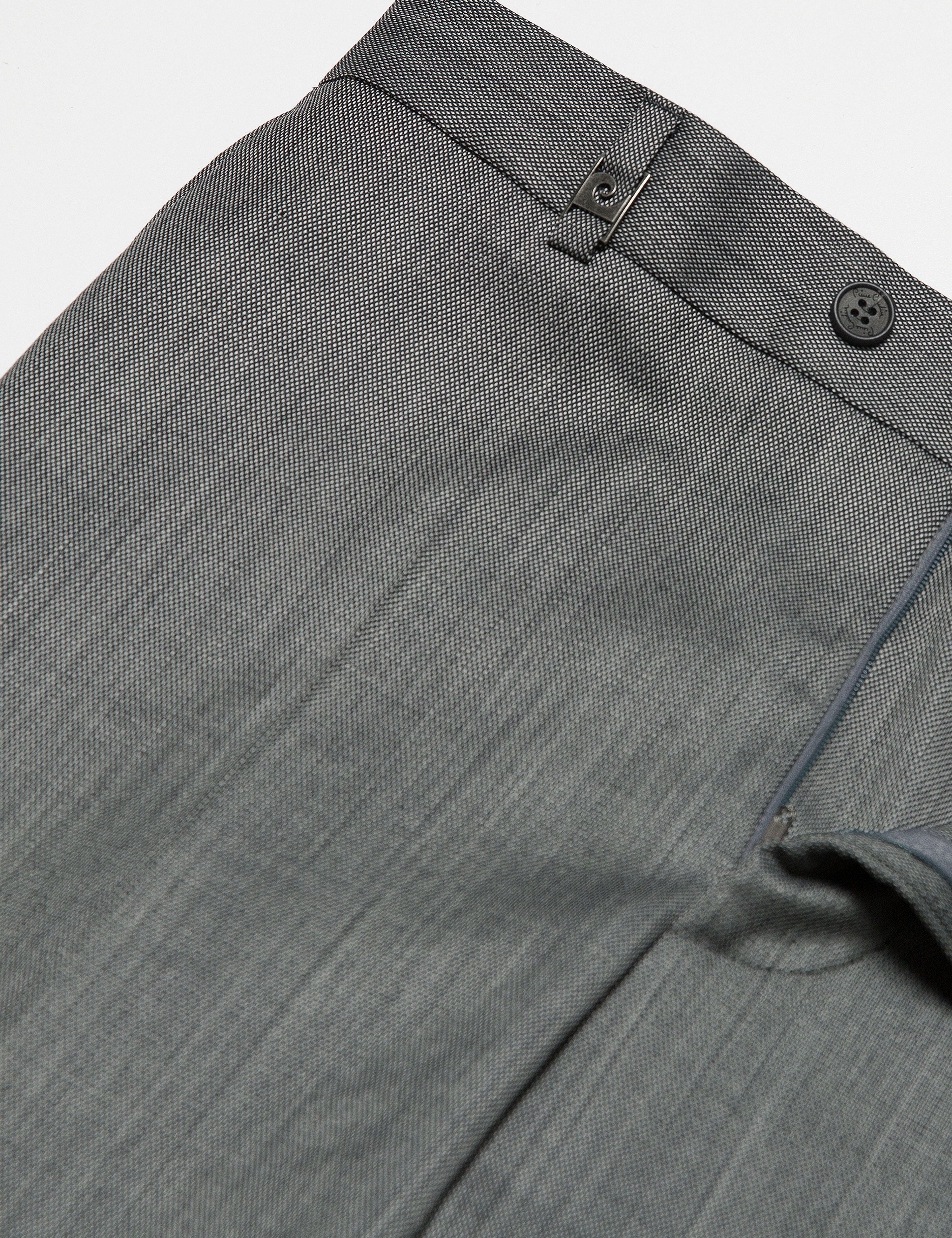 Gri Slim Fit Kumaş Pantolon