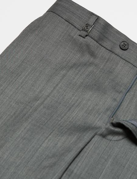 Gri Slim Fit Kumaş Pantolon - 50177258003