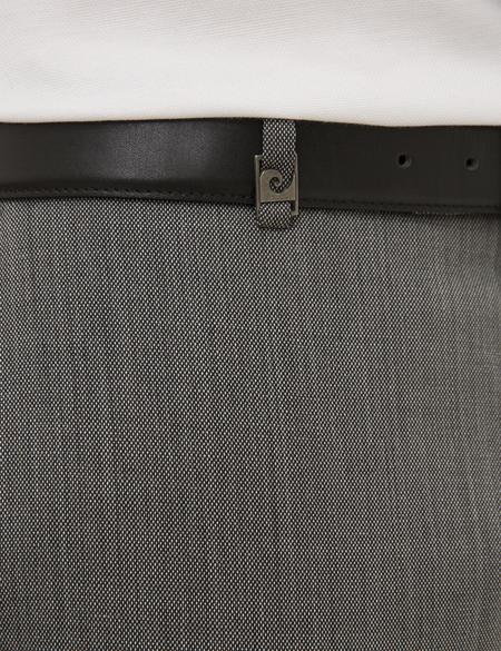 Gri Slim Fit Kumaş Pantolon - 50177258003