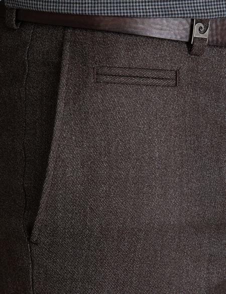 Kahverengi Slim Fit Kumaş Pantolon - 50194556034