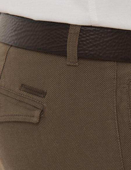 Kahverengi Slim Fit Kumaş Pantolon - 50194556034