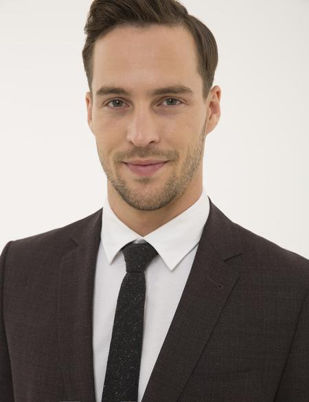 Bordo Ekstra Slim Fit Ceket - 50202155002