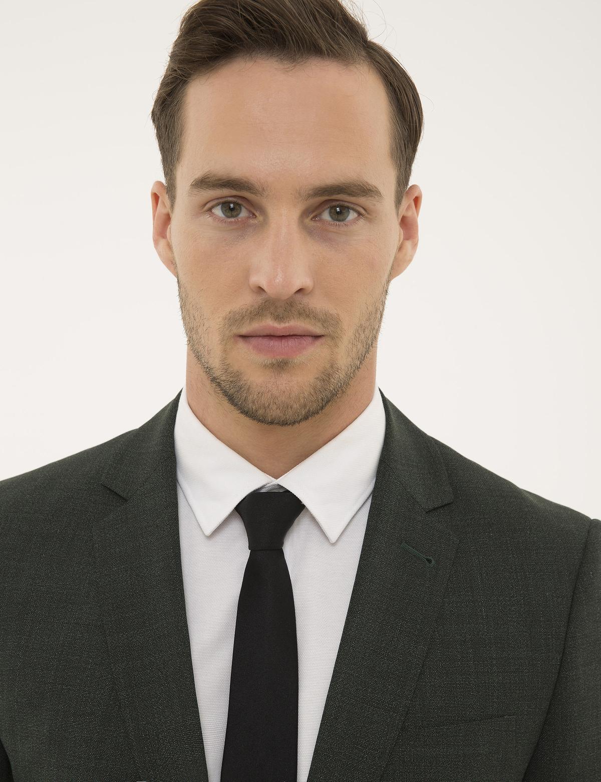 Yeşil Ekstra Slim Fit Ceket - 50202155038