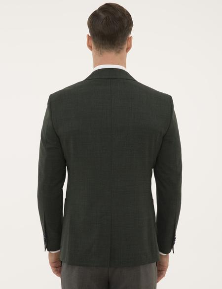 Yeşil Ekstra Slim Fit Ceket - 50202155038
